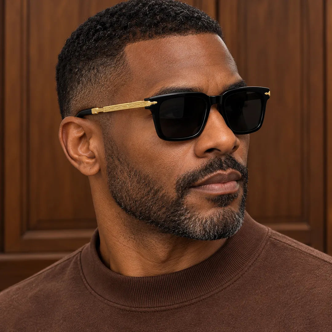Casual Square-Frame Sunglasses