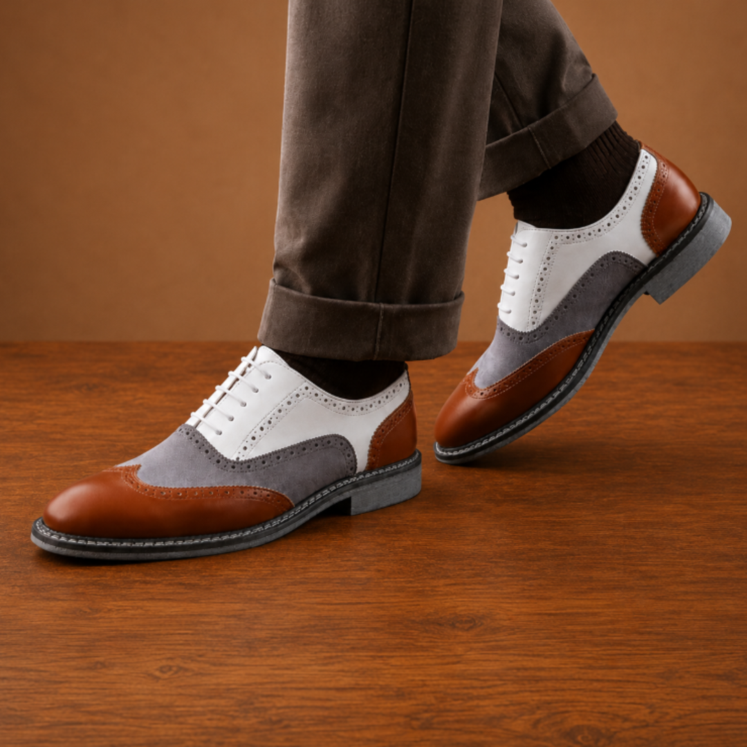 Classic Wingtip Formal Shoes