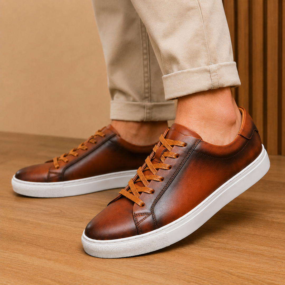 Handcrafted Leather Sneakers