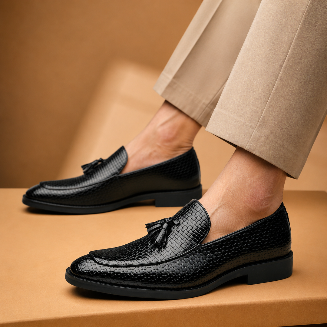 Polished Executive Tassel Loafers