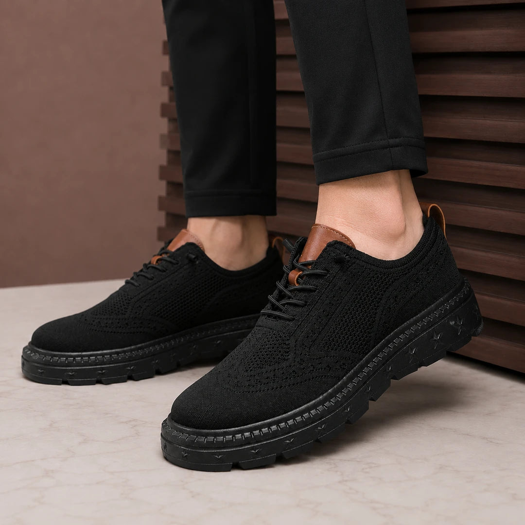 Textured Casual Sneakers