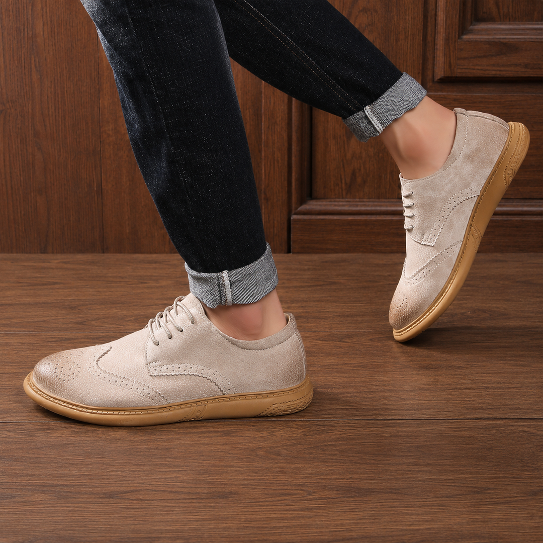 Refined Wingtip Oxford Shoes