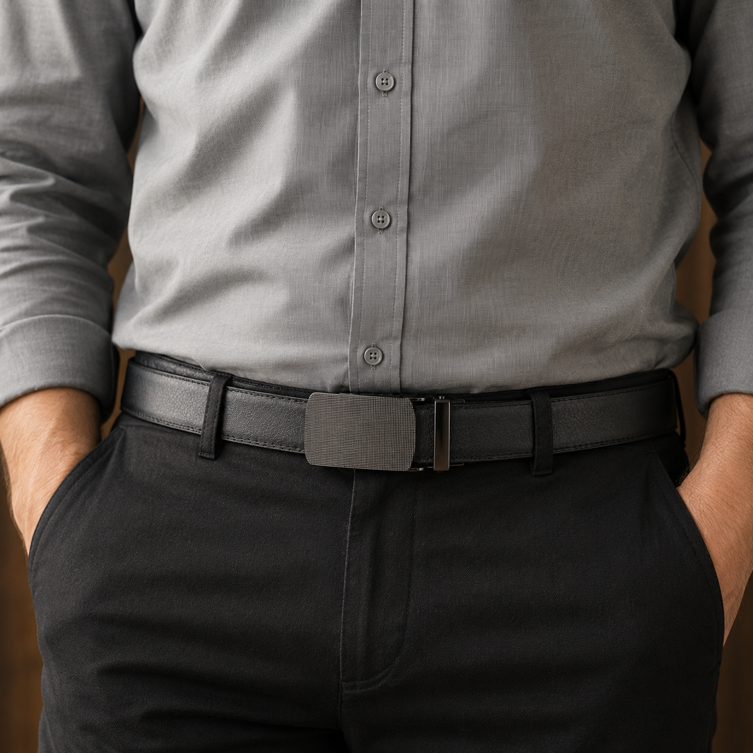 Automatic Leather Belt
