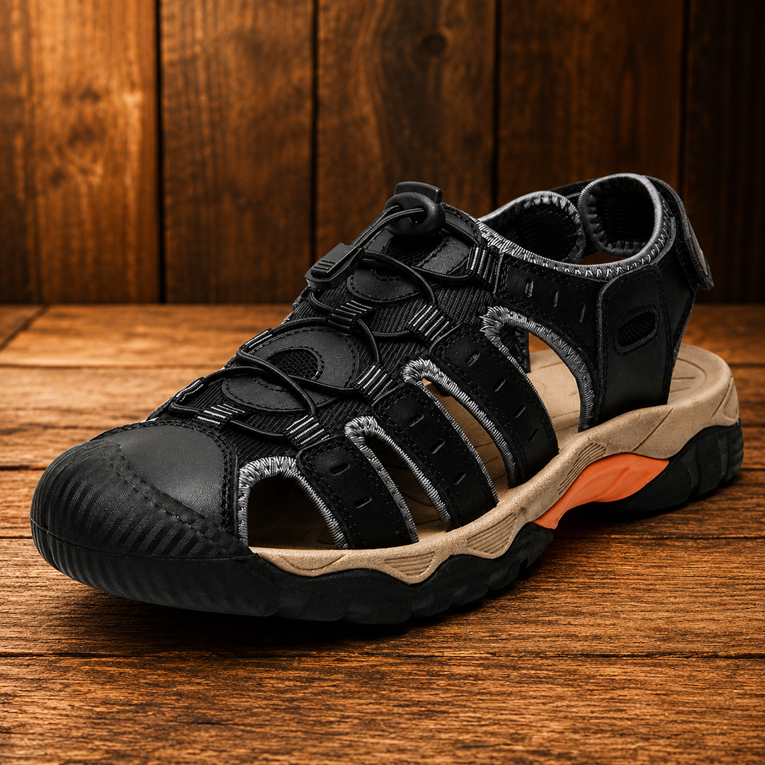 Breathable Cowhide Sandals