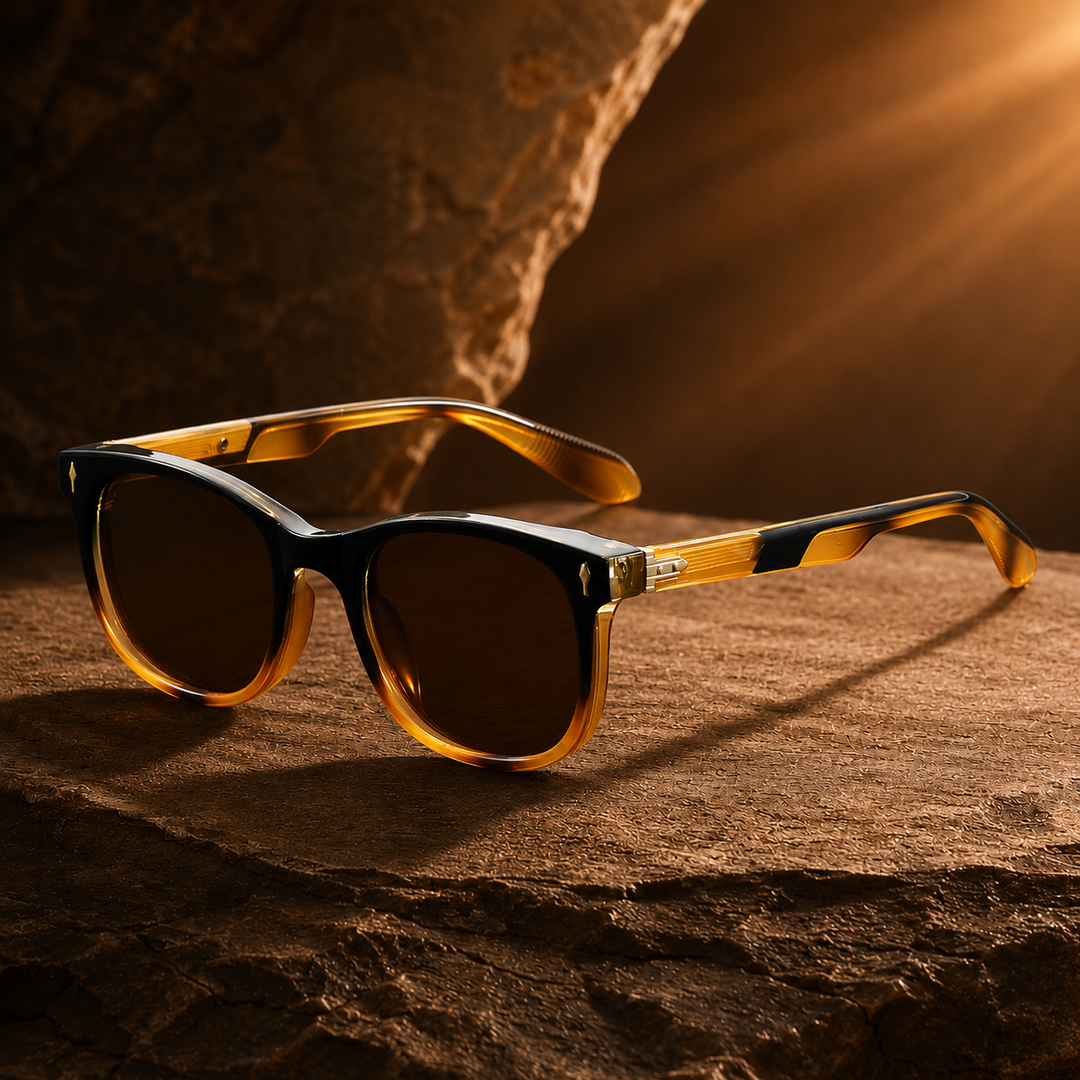 Square Full Rim Sunglasses
