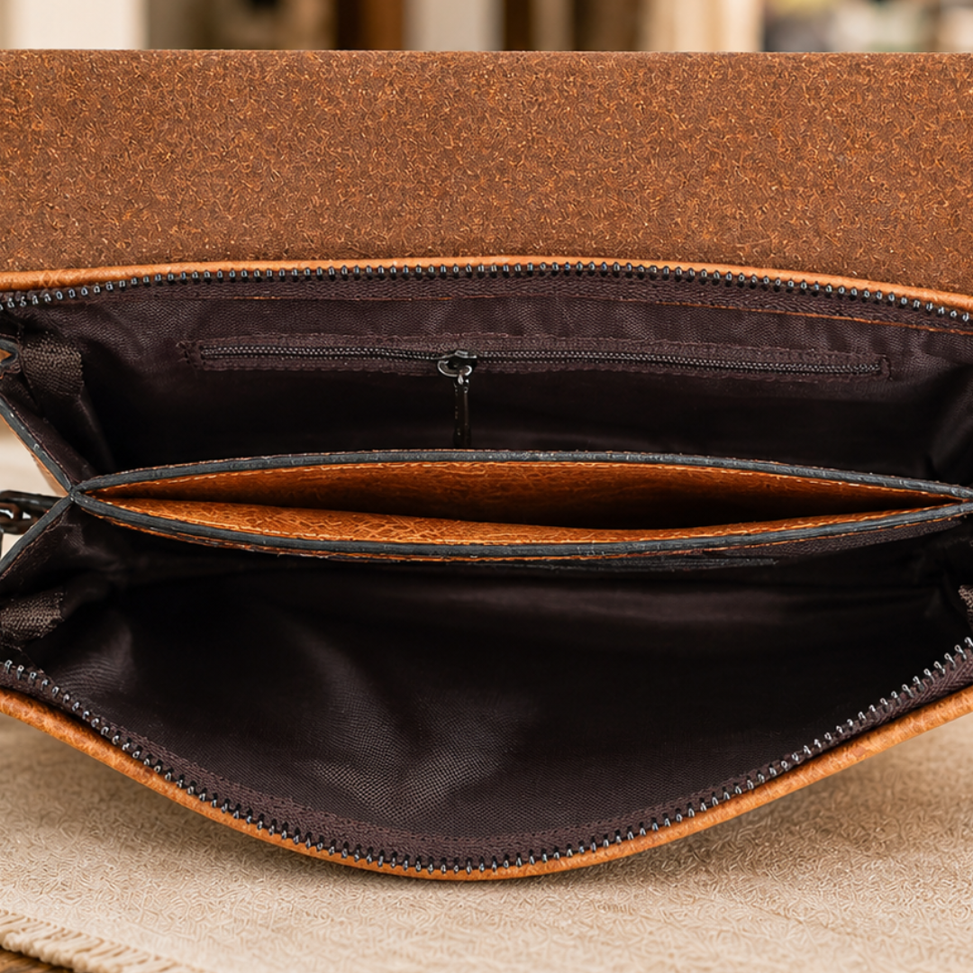 Classic Leather Clutch