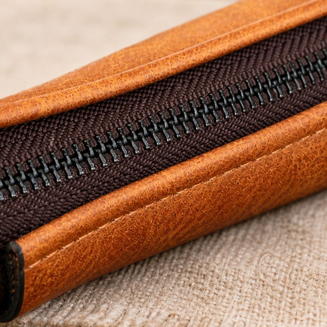 Classic Leather Clutch
