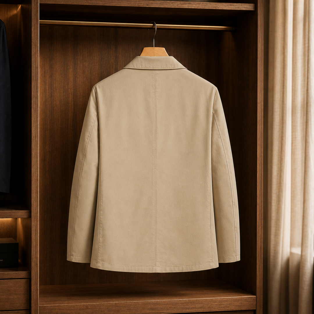 Classic Cotton Suit Blazer