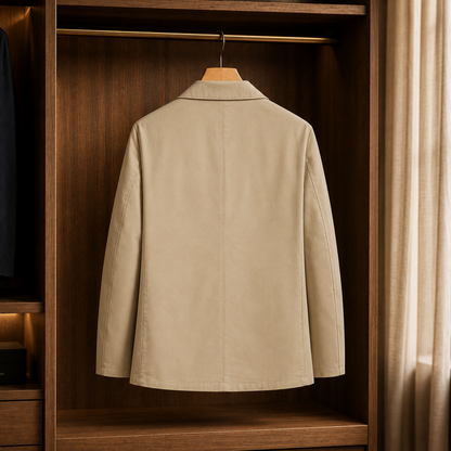 Classic Cotton Suit Blazer