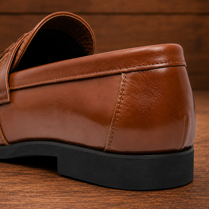 Polished Tassel Loafers