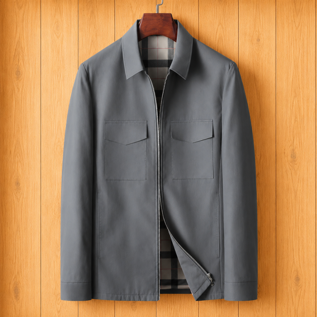 Front Pocket Casual Jacket