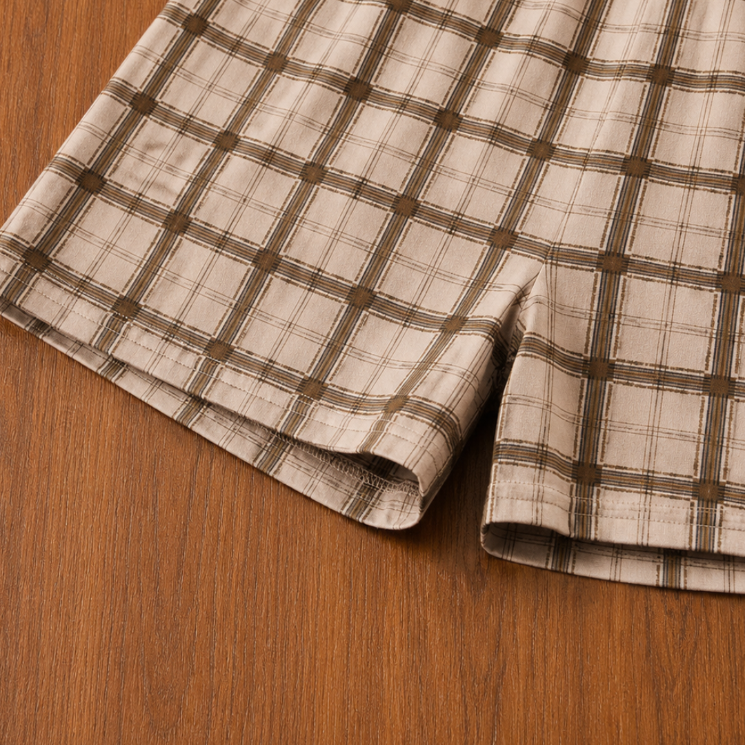 Plaid Boxer Shorts