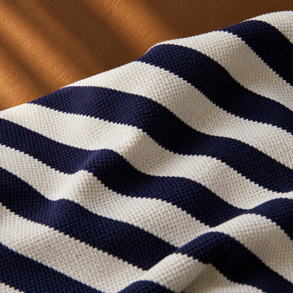 Casual Stripe Polo Shirt