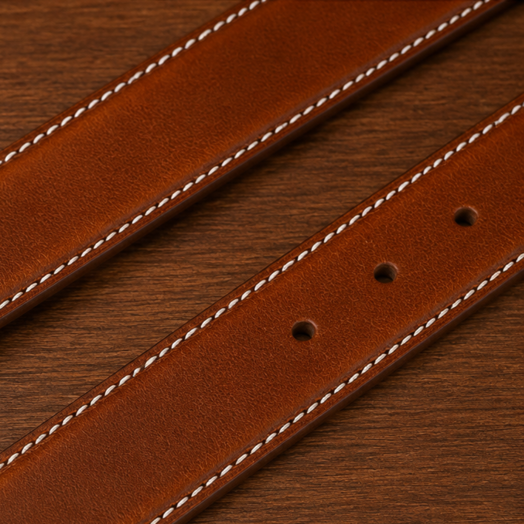Stitched Buckle Belt