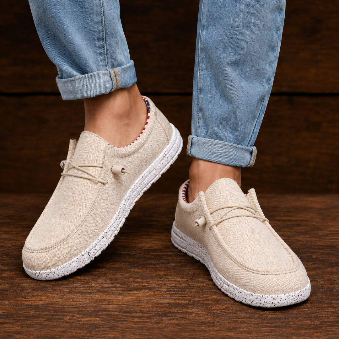 Breathable Canvas Loafers