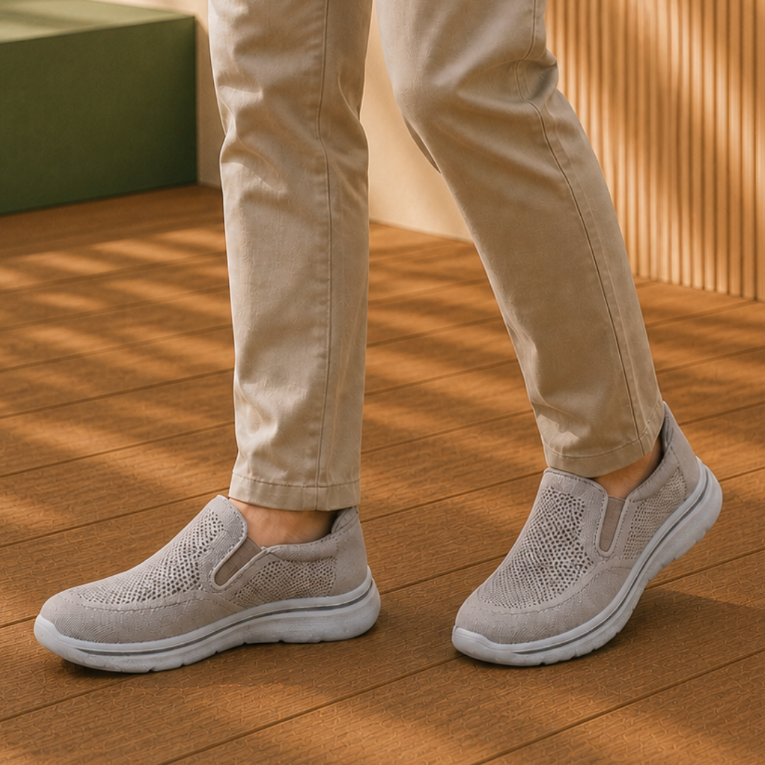 Cushioned Walking Slip-Ons