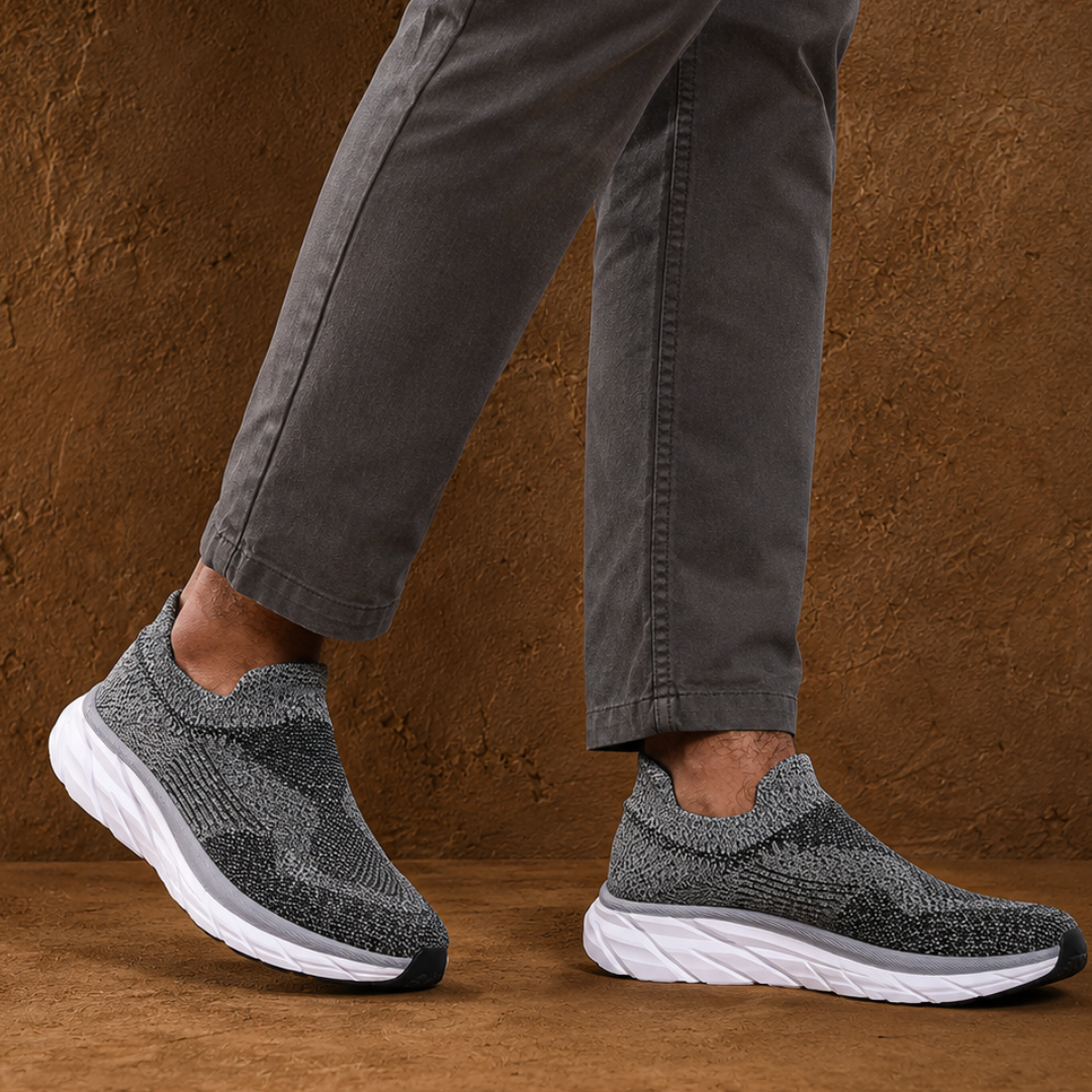 Cushioned Knit Sneakers