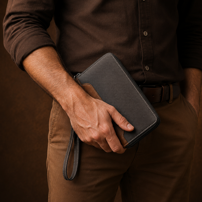 Zip Wristlet Wallet