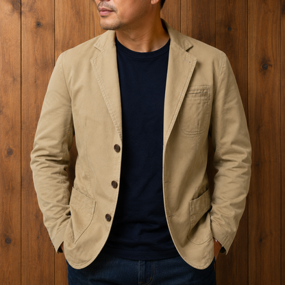 Three Button Casual Blazer