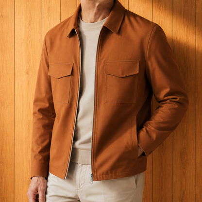 Front Pocket Casual Jacket