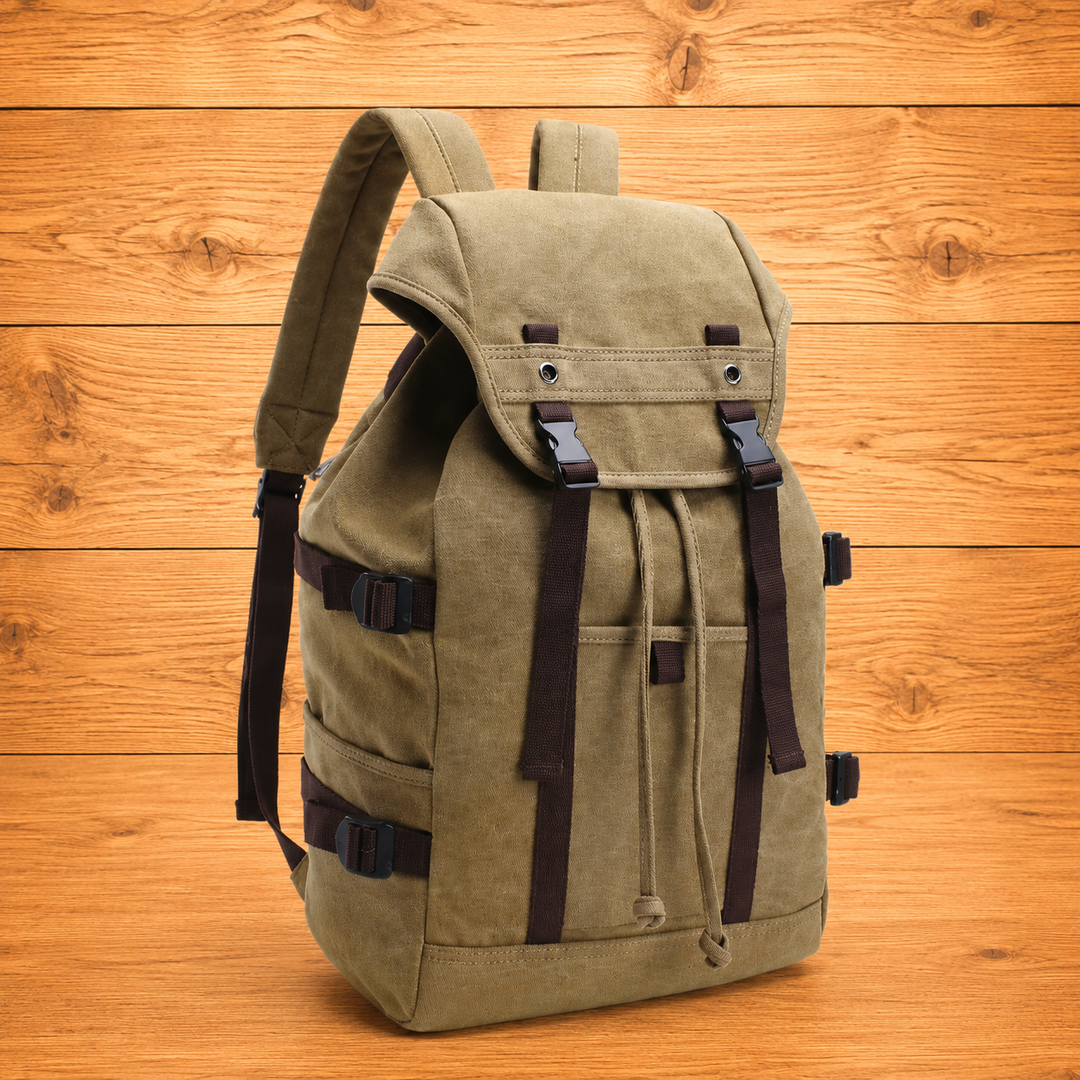 Large Capacity Canvas Backpack