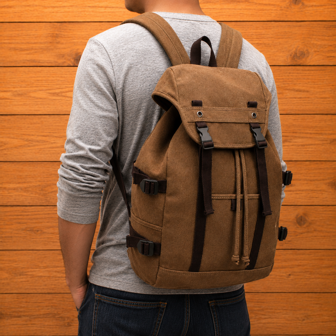 Large Capacity Canvas Backpack
