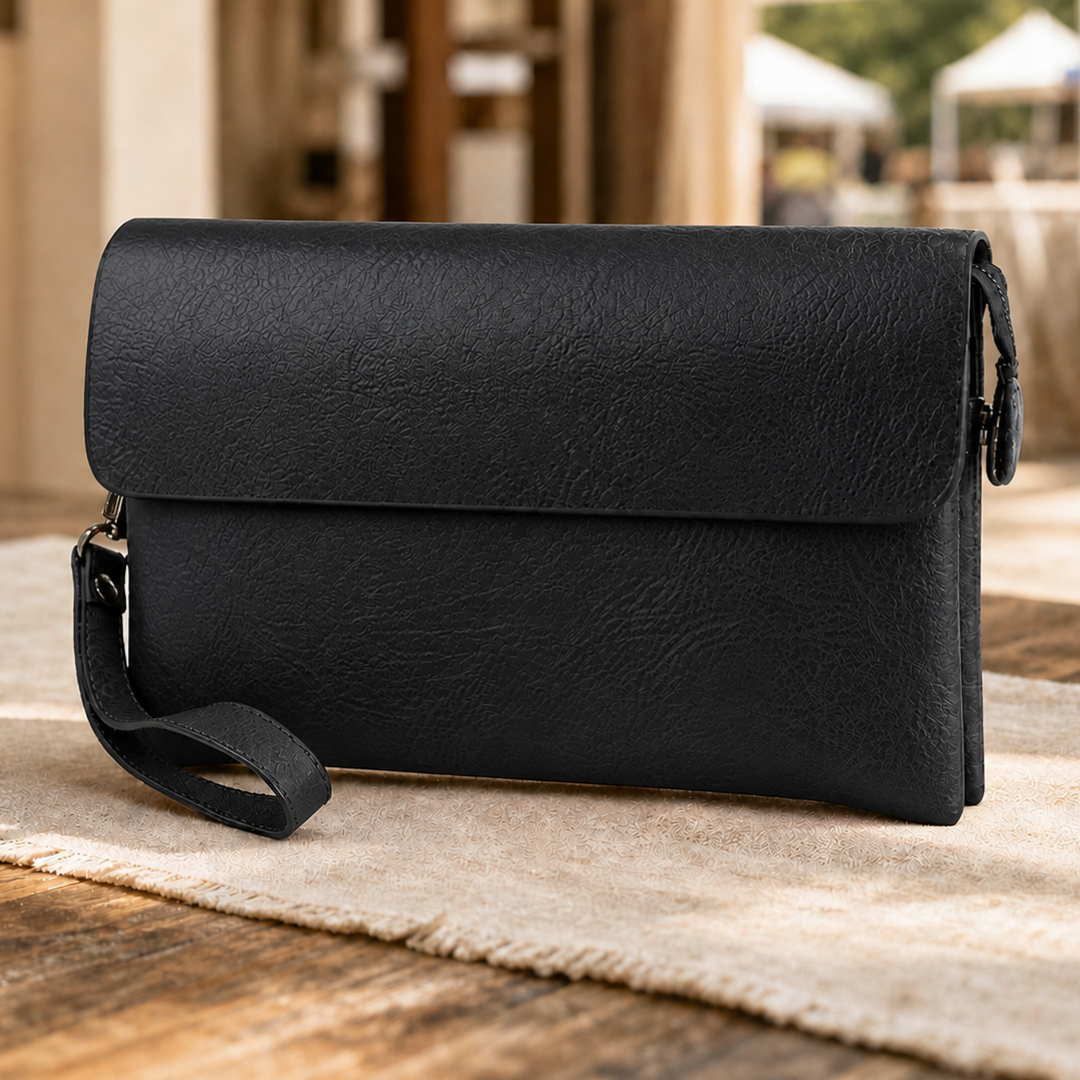 Classic Leather Clutch