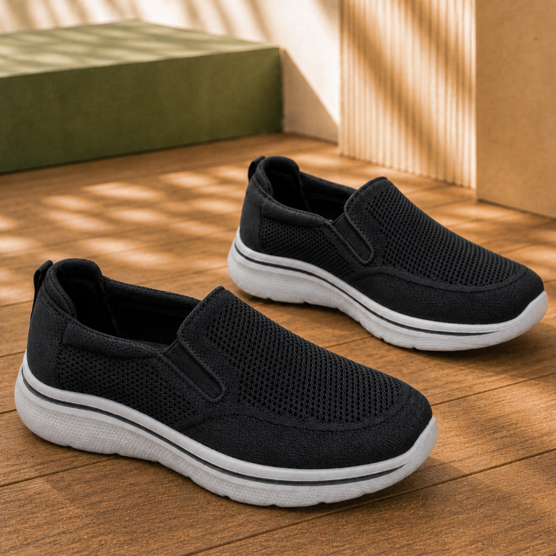 Cushioned Walking Slip-Ons