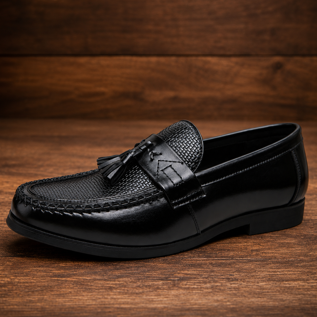 Polished Tassel Loafers