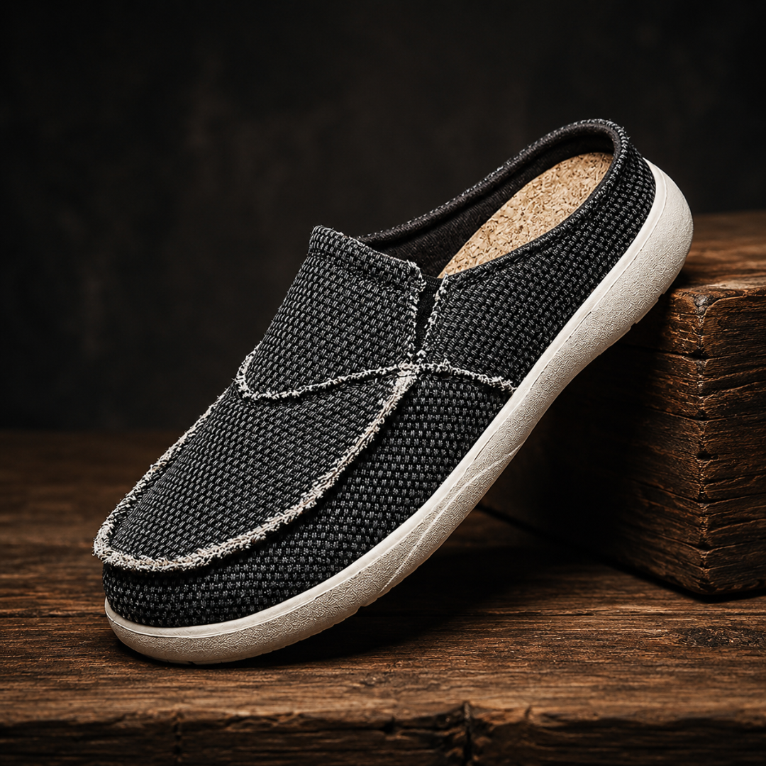 Woven Slip-On Loafers