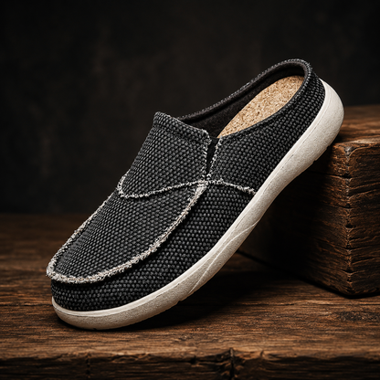Woven Slip-On Loafers