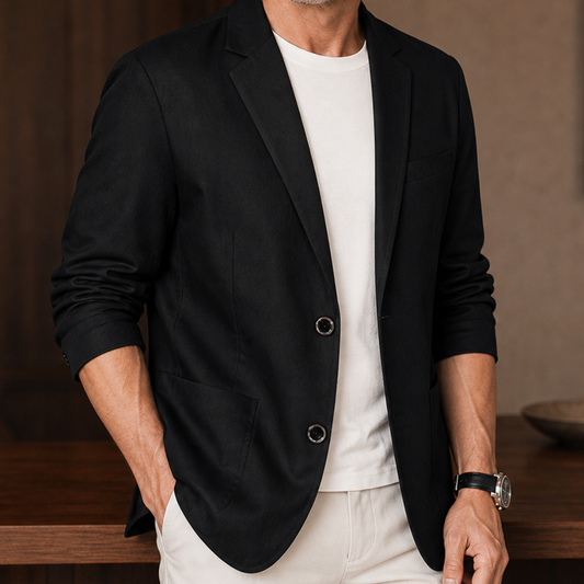 High-End Linen Blazer