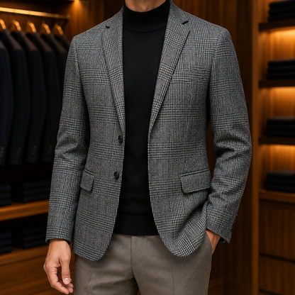 Executive Wool Casual Blazer