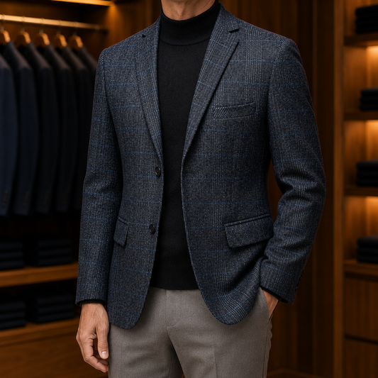 Executive Wool Casual Blazer