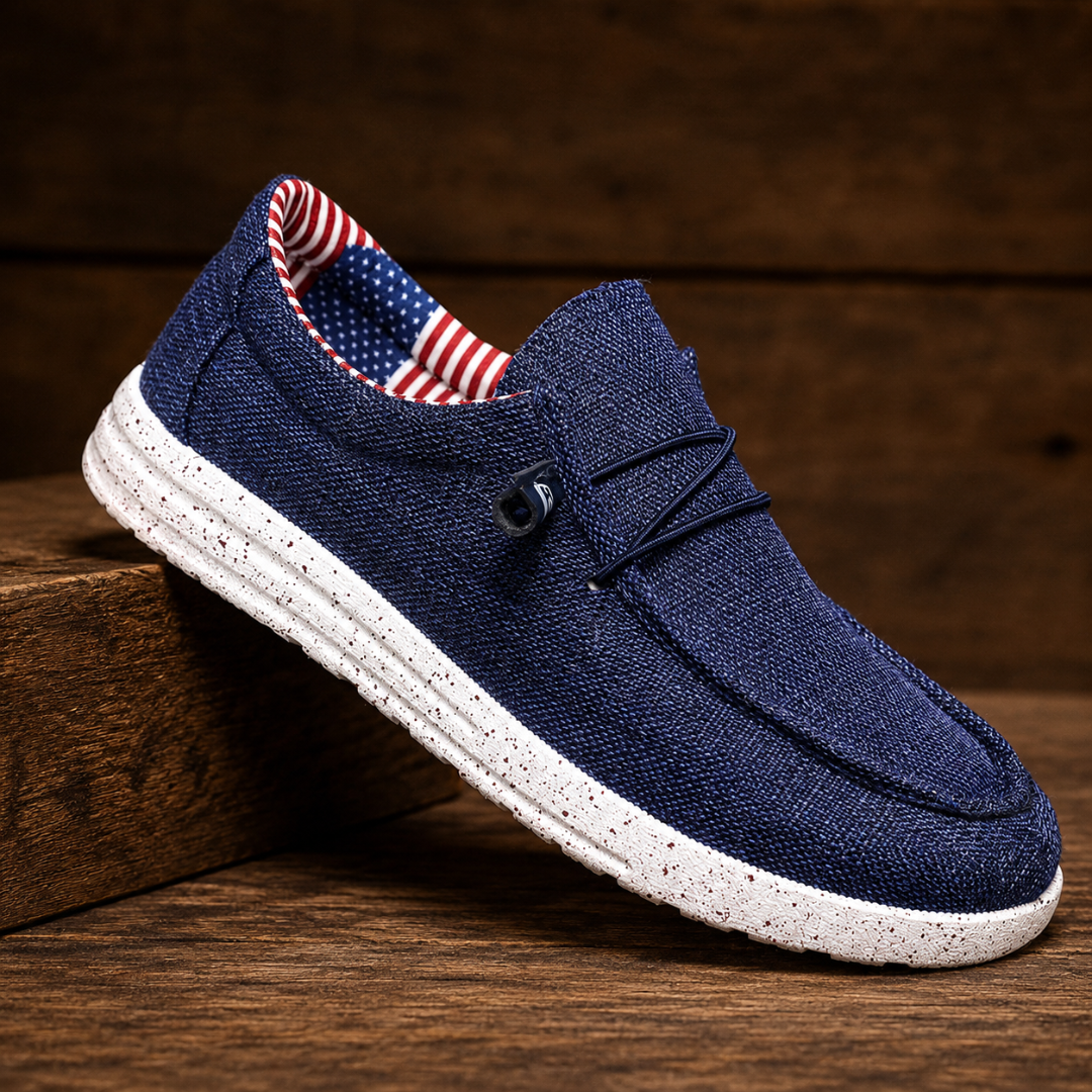 Breathable Canvas Loafers