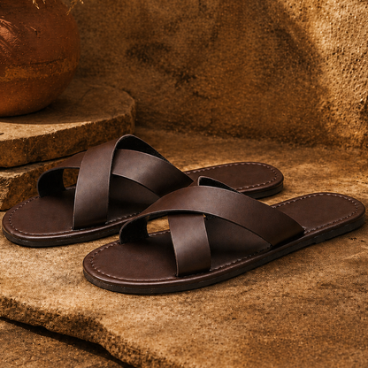 Simple Cross Sandals