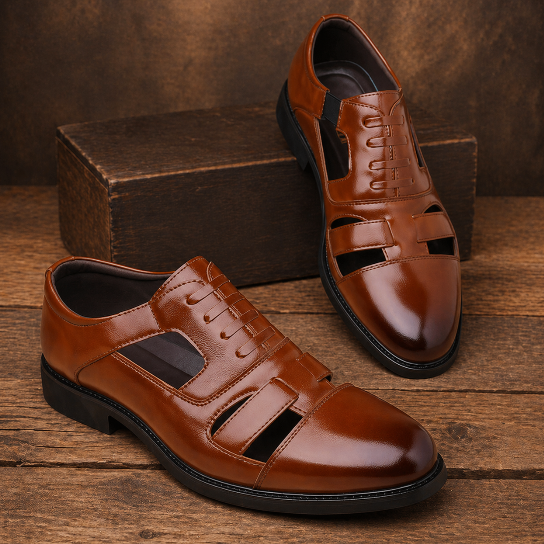 Breathable Leather Sandals