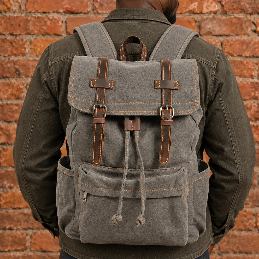 Casual Canvas Backpack