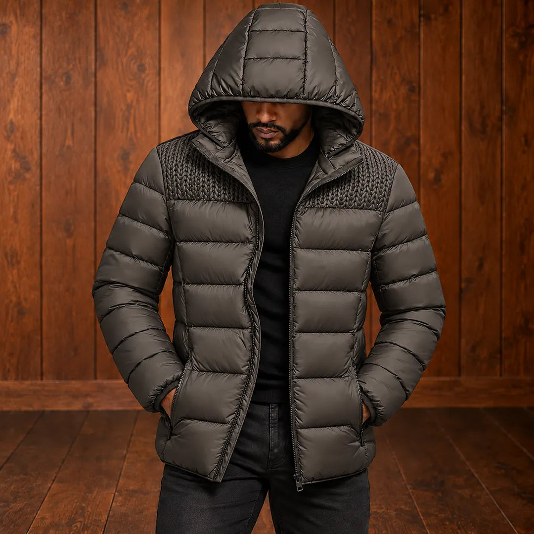 Casual Hooded Puffer Jacket