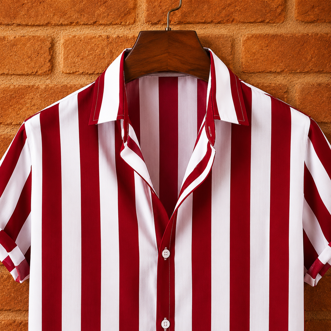 Striped Short Sleeve Shirt