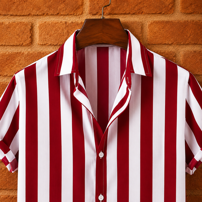 Striped Short Sleeve Shirt