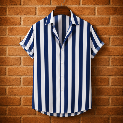 Striped Short Sleeve Shirt