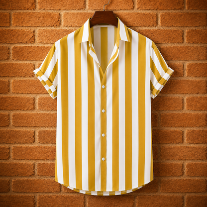 Striped Short Sleeve Shirt