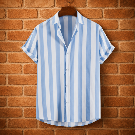 Striped Short Sleeve Shirt