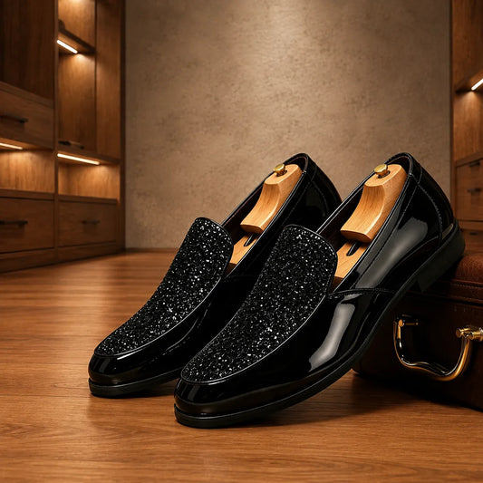 Classic Glitter Loafers