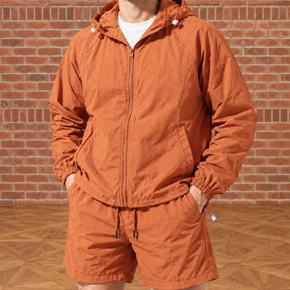 Classic Hooded Jacket Set