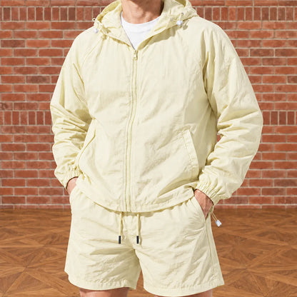 Classic Hooded Jacket Set