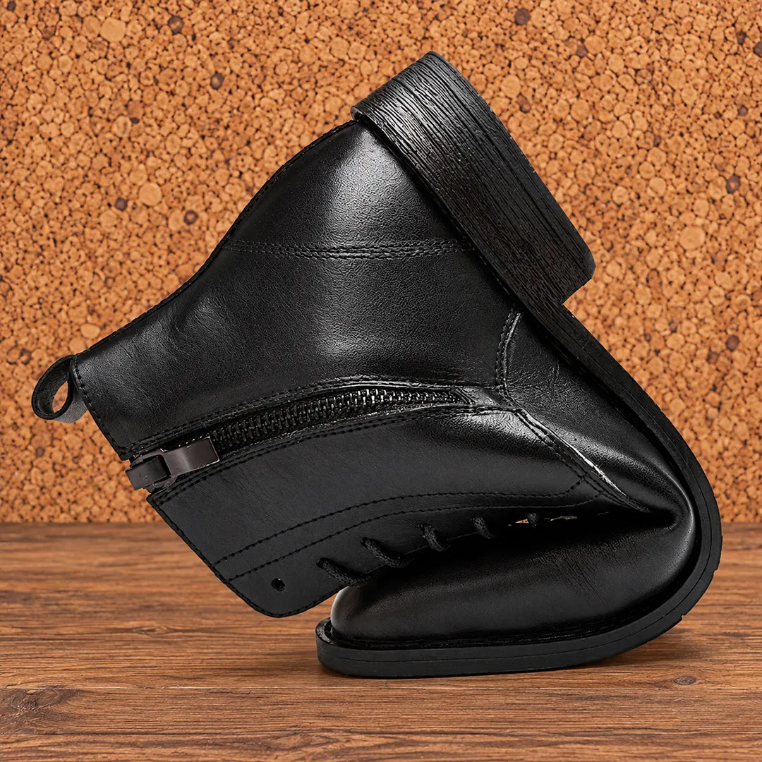 Classic Lace-Up Boots