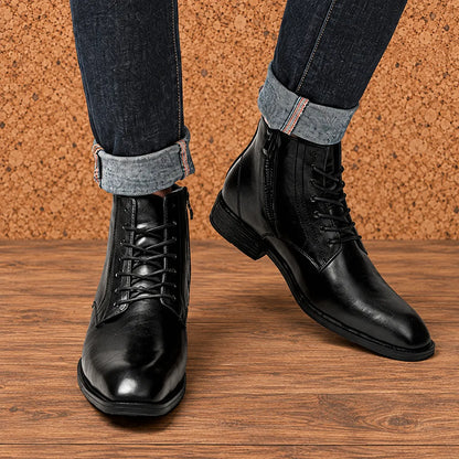Classic Lace-Up Boots