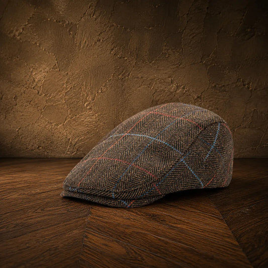 Classic Plaid Flat Cap